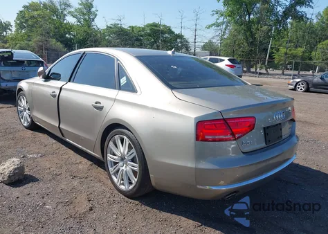 2012 Audi A8 L 4.2 из США, поврежденный, VIN WAURVAFD6CN030715